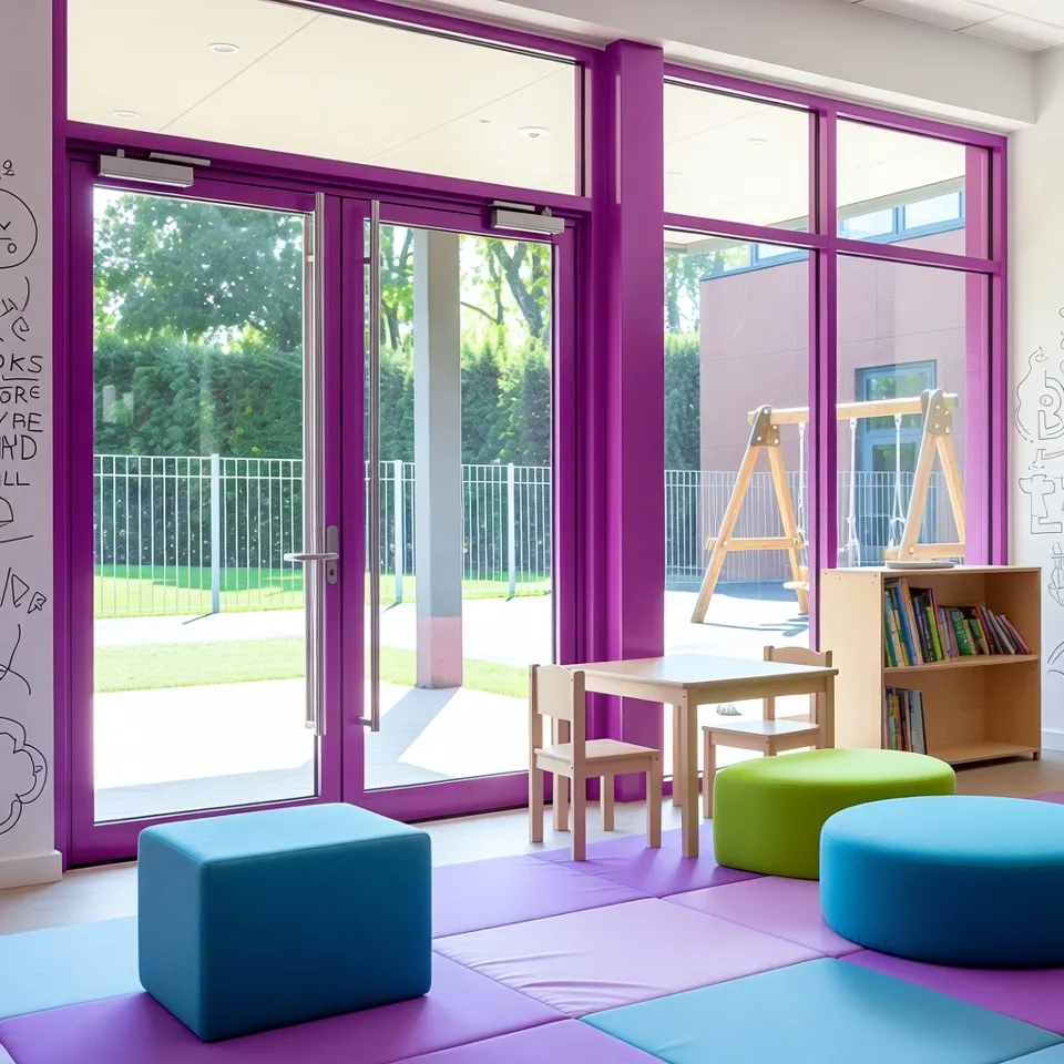 Aluminium extrusion profile showing its strength and lightweight properties.