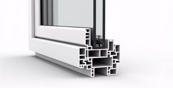 uPVC double glazing.