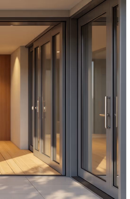 Aluminium Entrance Doors